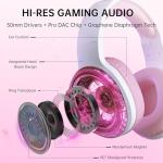 AOC Wireless Gaming Headset with RGB & Surround Sound