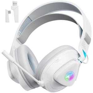 Awinnasey PH3 Wireless Gaming Headset - Pearl White