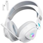 Awinnasey PH3 Wireless Gaming Headset - Pearl White