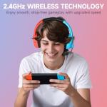 Rumoon Wireless Gaming Headset for Nintendo Switch