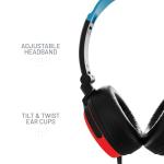 Stealth C6-50 Stereo Gaming Headset - Blue/Red
