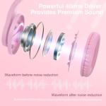 BlueFire Pink Gaming Headset for Kids