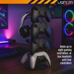 Venom Adjustable Gaming Headset & Controller Stand