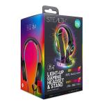 RGB Light-Up Gaming Headset with Stand