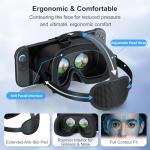 Switch 2 VR Headset with Adjustable Lenses