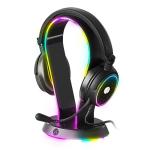 RGB Light-Up Gaming Headset with Stand