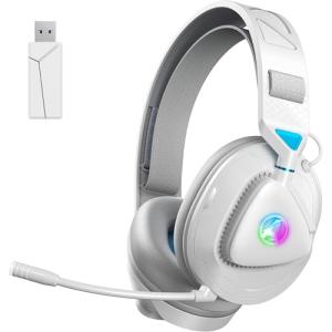Awinnasey Wireless Gaming Headset with RGB Light