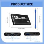 4K HDMI Game Capture Card for Streaming
