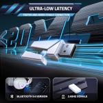 Awinnasey Wireless Gaming Headset with RGB Light