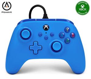 PowerA Wired Xbox Controller - Blue with 10ft Cable
