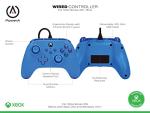 PowerA Wired Xbox Controller - Blue with 10ft Cable