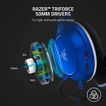Razer Kaira X Wired Headset - Shock Blue