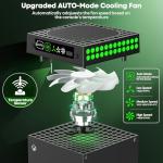 Xbox Series X Cooling Fan with RGB Lights