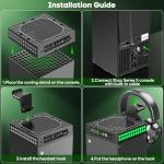 Xbox Series X Cooling Fan with RGB Lights