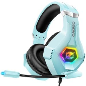Ozeino 3D Sound Gaming Headset - Light Blue