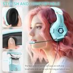 Ozeino 3D Sound Gaming Headset - Light Blue