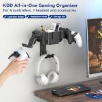 Universal Gaming Controller & Headset Wall Mount