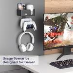 4-in-1 Controller and Headset Wall Mount Holder