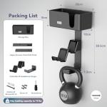 4-in-1 Controller and Headset Wall Mount Holder