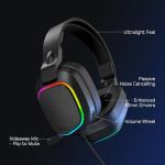 Gioteck TX5+ RGB Wired Headset for Multiple Devices