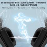 Rumoon Wired Gaming Headset with Noise Cancelling Mic