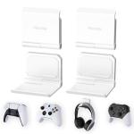 PlayVital Foldable Controller Wall Mount & Headset Stand