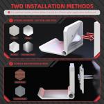 PlayVital Foldable Controller Wall Mount & Headset Stand