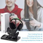 Xbox Series S Cooling Stand and Controller Charger