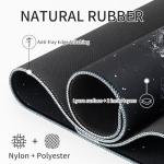 RAINYEAR Extra Large Gaming Mouse Pad - Black Universe