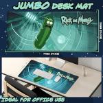 Rick and Morty Large Desk Mat for Gamers