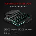 RedThunder RGB One-Handed Gaming Keyboard and Mouse Combo
