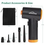 Cordless 3-Speed Electric Air Duster for PCs