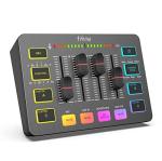 FIFINE RGB Gaming Audio Mixer for Streaming