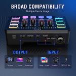 FIFINE RGB Gaming Audio Mixer for Streaming