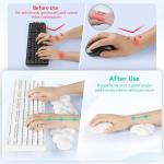 Cloud Wrist Rest and Mouse Pad Set