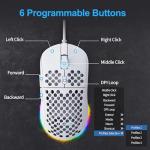 Dierya Falcon M1SE Gaming Mouse - RGB & Ergonomic