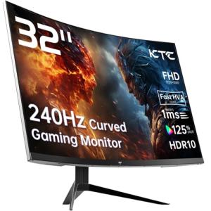 KTC 32" Curved Gaming Monitor - 240Hz Full HD