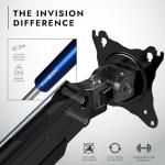 Invision Ergonomic Monitor Arm for 24-40 Inch Screens