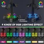 KDD Gaming Headset Stand with USB Charger