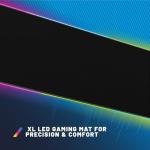 LED Light-Up Gaming Mat with 13 RGB Effects