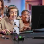 KDD Gaming Headset Stand with USB Charger