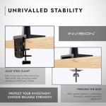 Invision Ergonomic Monitor Arm for 24-40 Inch Screens