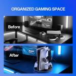 PS5 Dual Controller Charger Stand with RGB Light