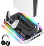 JORREP PS5 Charging Station with Cooling Fan