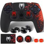 Spider Edition Red PS5 Controller Skin & Grips