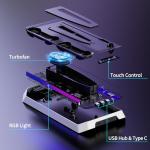 JORREP PS5 Charging Station with Cooling Fan