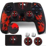 PS5 Controller Non-Slip Silicone Cover with Caps