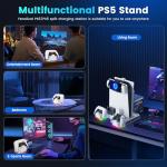 PS5 Stand and Cooling Station with Controller Charger