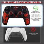 PS5 Controller Non-Slip Silicone Cover with Caps