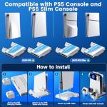 PS5 Stand and Cooling Station with Controller Charger